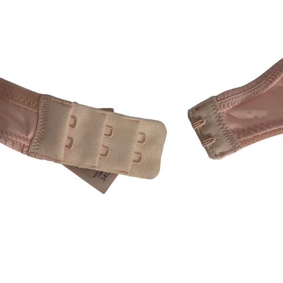 Victoria's‎ Secret Angels Satin Pink Lace Feminine Lingerie Bra Size 34C - Picture 6 of 9